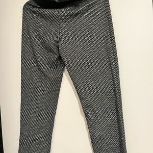 Black thick soft pants